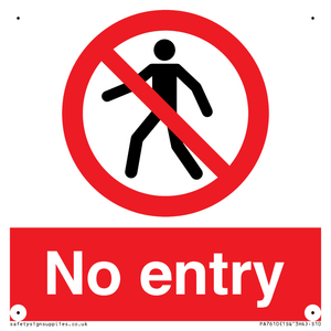 No entry